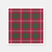 Clan Crawford Tartan Pset Servetten (Voorkant)