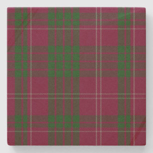 Clan Crawford Tartan Pset Stone Onderzetter