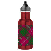 Clan Crawford Tartan RVS Waterfles (Rechts)