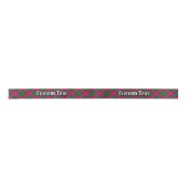 Clan Crawford Tartan Satin Ribbon Satijnen Lint (Voorkant)