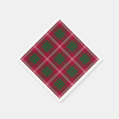 Clan Crawford Tartan Servetten (Hoek)