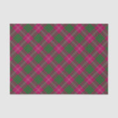 Clan Crawford Tartan Tissue Paper Tissuepapier (Voorkant)