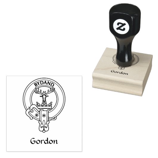 Clan Crest Rubberstempel (Gestempeld)