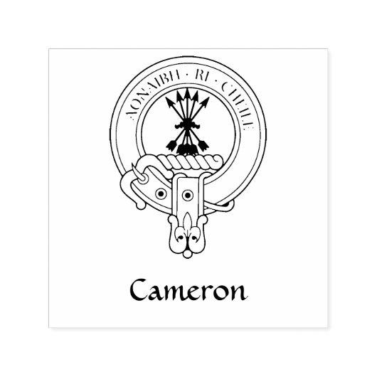 Clan Crest Zelfinktende Stempel (Design)