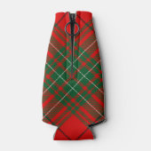 Clan Cumming Crest over Tartan Flesjeskoeler (Achterkant)