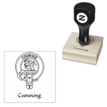 Clan Cumming Crest Rubber Stamp