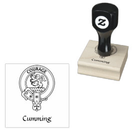 Clan Cumming Crest Rubber Stamp Rubberstempel