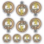 Clan Cumming Crest Sticker Set (Voorkant)