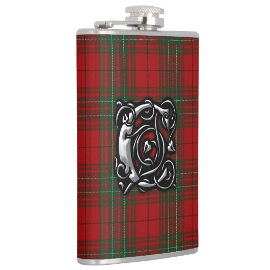 Clan Cumming Cummings Red Tartan Scottish Heupfles (Rechts)