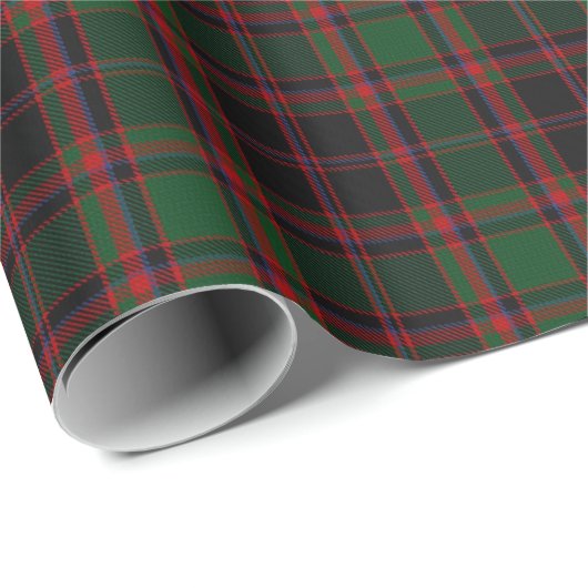 Clan Cumming Cummings Scottish Hunting Tartan Cadeaupapier (Rol Hoek)