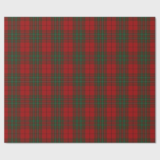 Clan Cumming Cummings Scottish Tartan Cadeaupapier (Vlak)