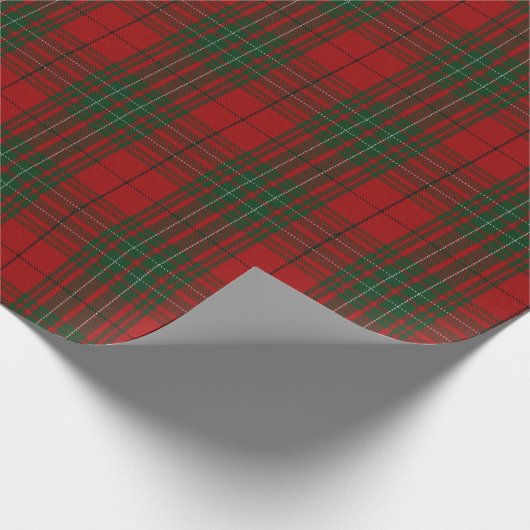 Clan Cumming Cummings Scottish Tartan Cadeaupapier (Hoek)