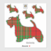 Clan Cumming Scottie Sticker (Vel)