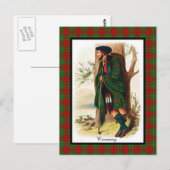 Clan Cumming Scottish Dreams Briefkaart (Voorkant / Achterkant)