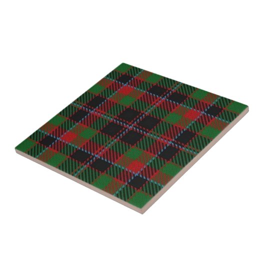 Clan Cumming Scottish Expressions Hunting Tartan Tegeltje (Zijkant)