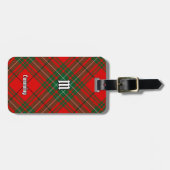 Clan Cumming Tartan Bagagelabel (Voorkant horizontaal)