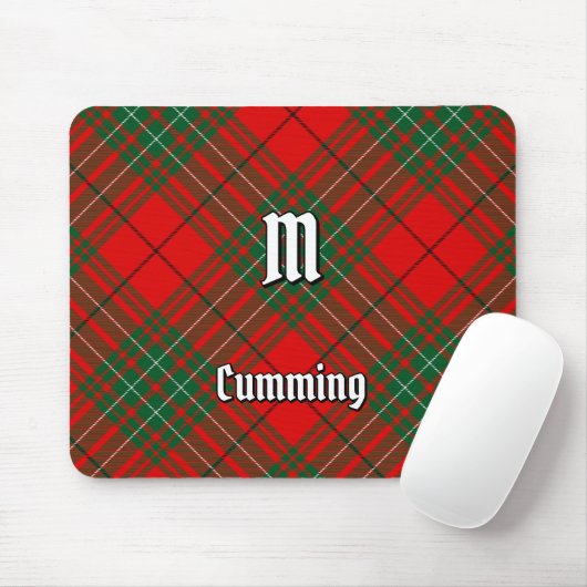 Clan Cumming Tartan Muismat (Met muis)