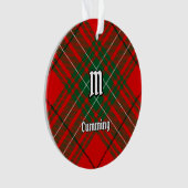 Clan Cumming Tartan Ornament (voorkant)
