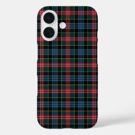 Clan Cumming Tartan Red, Blue en Green Pset iPhone 16 Hoesje