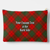 Clan Cumming Wapen over Tartan Etui (Achterkant)