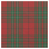 Clan Cummings Red Tartan Pset Fabric Stof (Close Up)