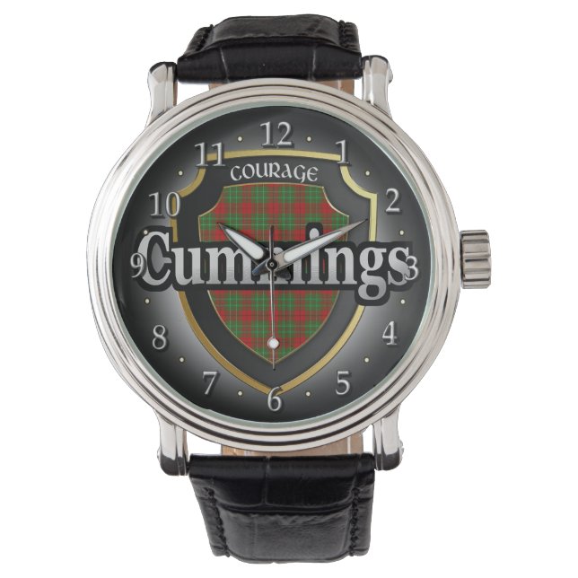 Clan Cummings Scotland Celebration Watch Horloge (Voorkant)