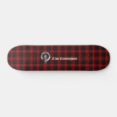 Clan Cunningham Badge & Tartan Persoonlijk Skateboard (Horizontaal)