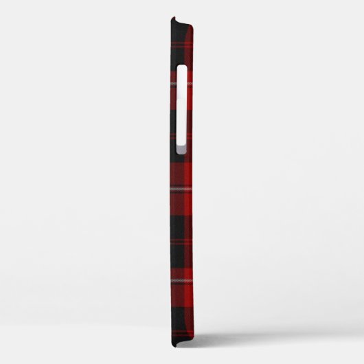 Clan Cunningham Crest Badge en Tartan Case-Mate iPhone Case (Achterkant / Links)