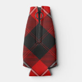 Clan Cunningham Crest over Tartan Flesjeskoeler (Achterkant)