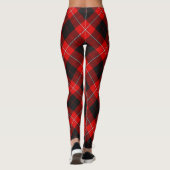 Clan Cunningham Crest over Tartan Leggings (Achterkant)