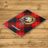 Clan Cunningham Crest over Tartan Notitieboek
