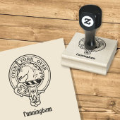 Clan Cunningham Crest Rubber Stamp Rubberstempel