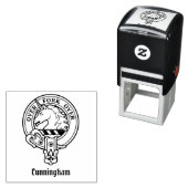 Clan Cunningham Crest Zelfinktende Stempel (In situ)