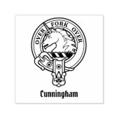 Clan Cunningham Crest Zelfinktende Stempel (Design)