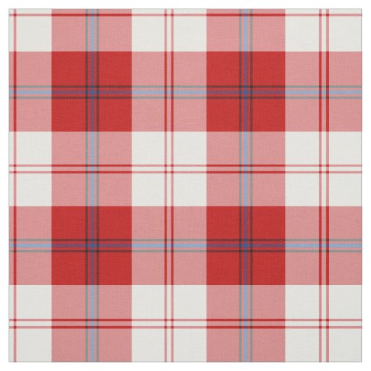 Clan Cunningham Jurk Tartan Rood Plaid Stof (Swatch)