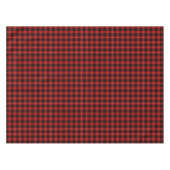Clan Cunningham Rood en Zwart Schots Tartan Tafelkleed (Voorkant (Horizontaal))