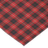 Clan Cunningham Rood en Zwart Schots Tartan Tafelkleed (Gekanteld)