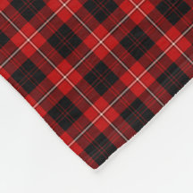 Clan Cunningham Rood en Zwart Tartan