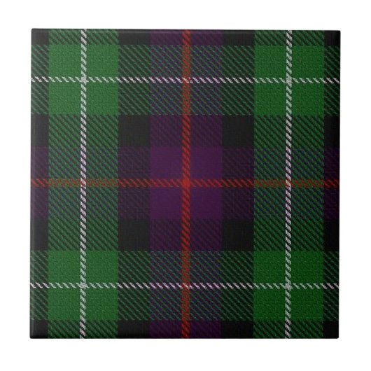Clan Cunningham Scottish Expressions Tartan Tegeltje (Voorkant)