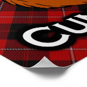 Clan Cunningham Scottish Tartan Poster (Hoek)