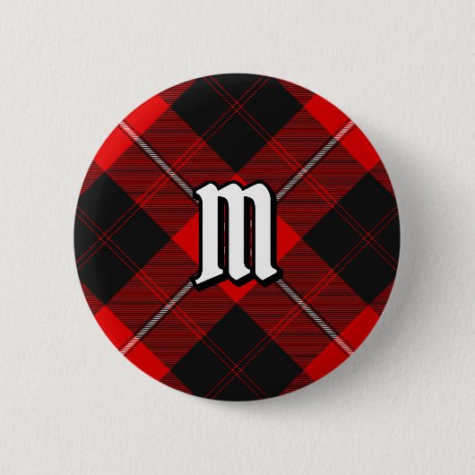 Clan Cunningham Tartan Button (Voorkant)