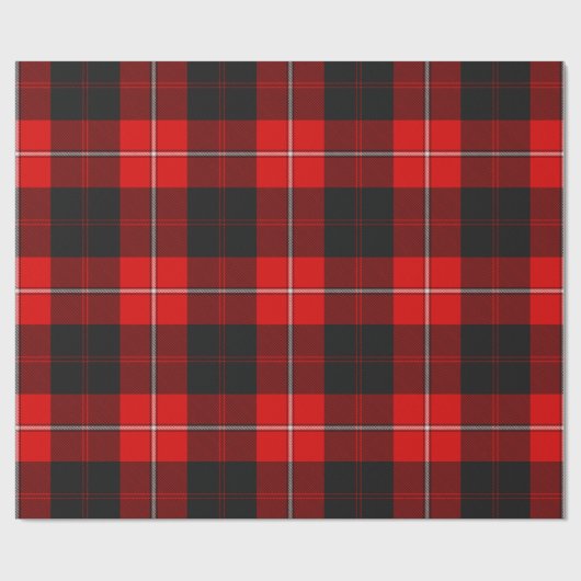 Clan Cunningham Tartan Cadeaupapier (Vlak)