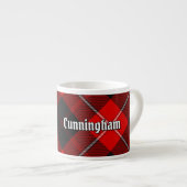Clan Cunningham Tartan Espresso Kop (Voorkant rechts)