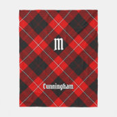 Clan Cunningham Tartan Fleece Deken (Voorkant)