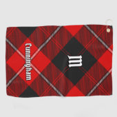 Clan Cunningham Tartan Golfhanddoek (Horizontaal)
