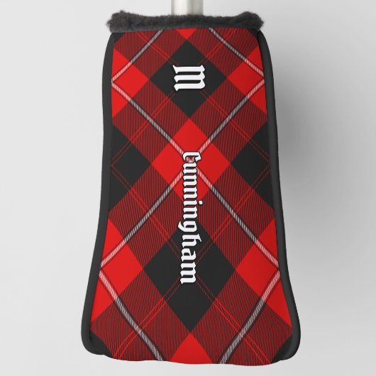 Clan Cunningham Tartan Golfheadcover (Draai 90)