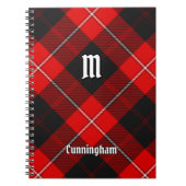 Clan Cunningham Tartan Notitieboek (Voorkant)