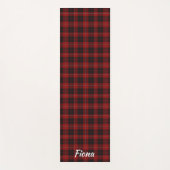 Clan Cunningham Tartan Pset op persoonlijke titel Yogamat (Voorkant)