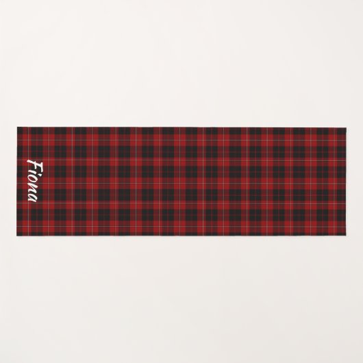Clan Cunningham Tartan Pset op persoonlijke titel Yogamat (Voorkant (horizontaal))