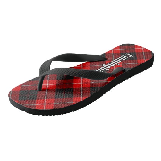 Clan Cunningham Tartan Teenslippers (Schuin)